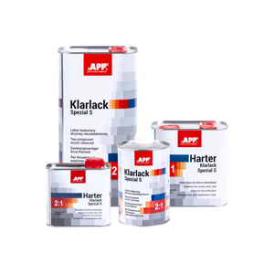 APP Harter Klarlack Spezial S 2:1 - intaritor pentru lac transparent acrilic bicomponent cu efect special