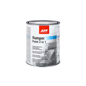 APP Bumper Paint 2 in 1 - Vopsea texturata monocomponenta pentru bare de protectie