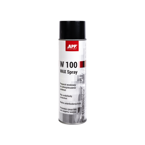 APP W100 WAX Spray - Wax mass to protect the chassis