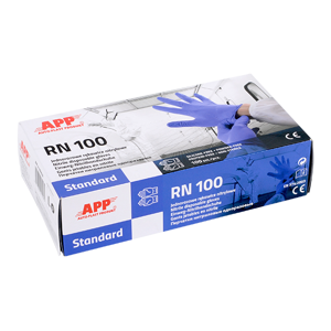 APP RN 100 STANDARD - Manusi de unica folosinta din nitril CE