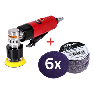 NTools PSM50 SET - Slefuitoare pneumatica, cu unghi rotor 50mm SET NTools PSM50 SET - Slefuitoare pneumatica, cu unghi rotor 50mm SET
