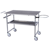 NTools MTABLE - Banc de lucru mobil cu cerc pentru punga si dozator pentru carpa de curatat