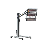 NTools FDS 3300 - Radiator 3x1, 1kW cu cronometru si reglare putere, pe brat telescopic