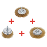 NTools Wire Brush Set - Set de perii de sarma