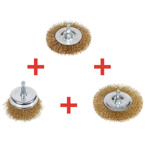 NTools Wire Brush Set - Set de perii de sarma