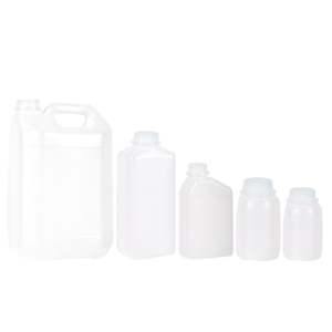 APP PP HDPE - Auxiliary container with scale, seal and covering caps