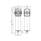 APP E38 D - Filtru aer habitaclu exact - separator ulei APP E38 D - Filtru aer habitaclu exact - separator ulei