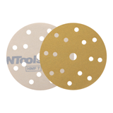NTools HMF 7 - Disc abraziv 14+1 orificii | P80 | galben | d150 | (50 buc)